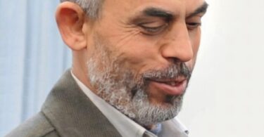Yahya Sinwar portrait 3x4