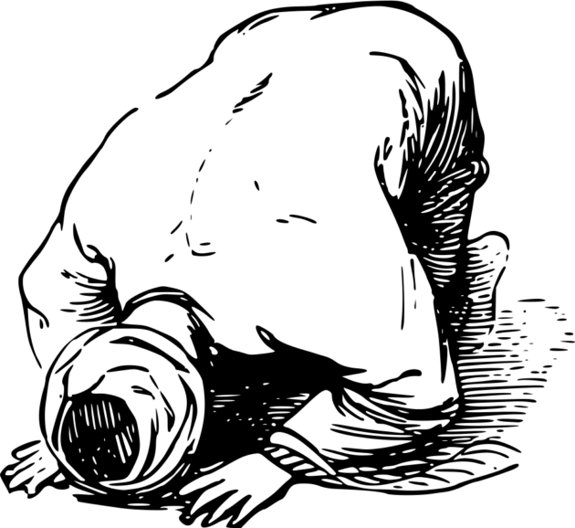 960px Man in prostration.svg