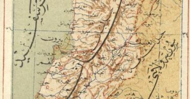 960px Map of Mount Lebanon Sanjak Circa 1900