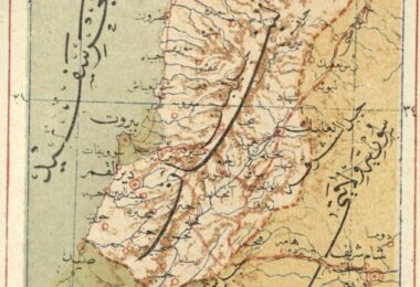 960px Map of Mount Lebanon Sanjak Circa 1900